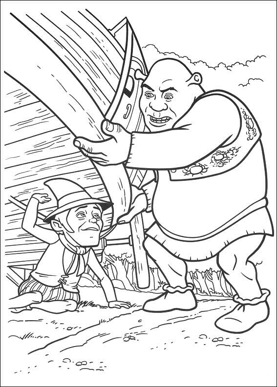 Shrek Forever After Coloring Pages Kids-n-fun.com | Coloring page Shrek 4 Forever After Shrek 4 Forever After